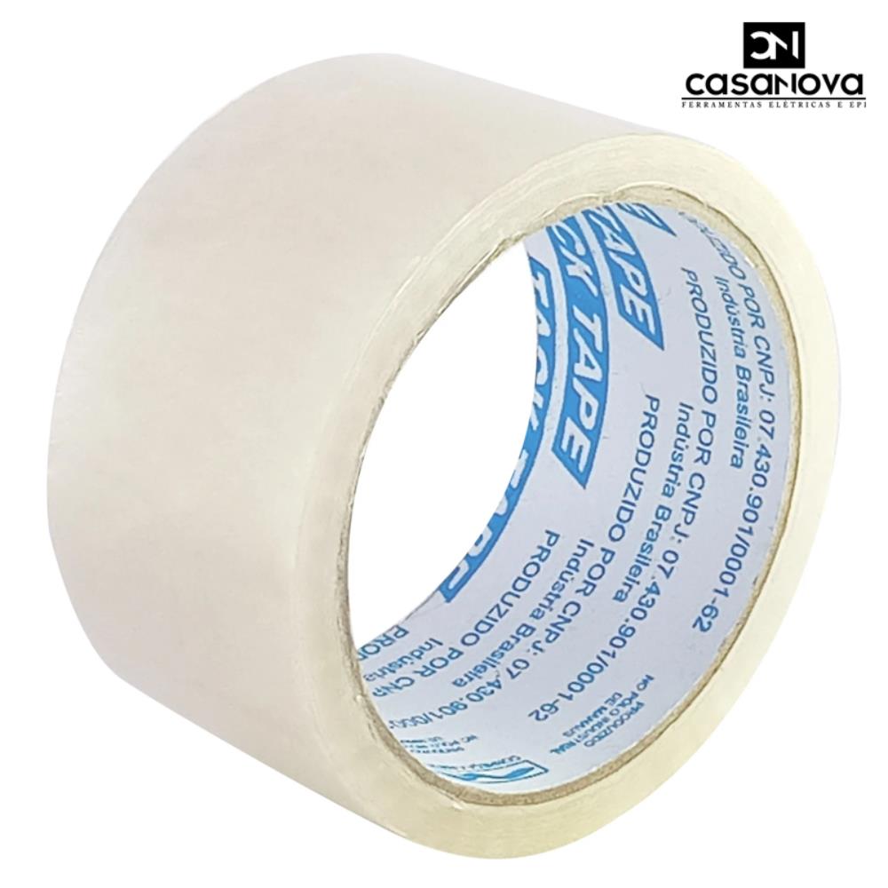 FITA ENPACOTAR TACK TAPE TRANSP 48MM X 50M PCT 5 RLS TORRE